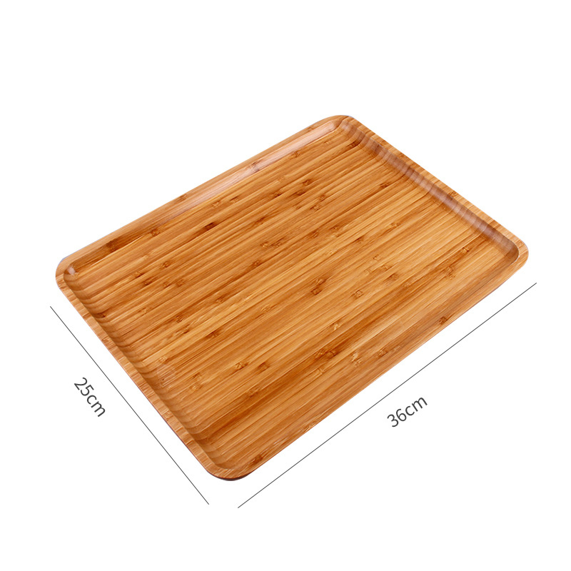Elegant Bamboo Serving Tray for Dining and Events