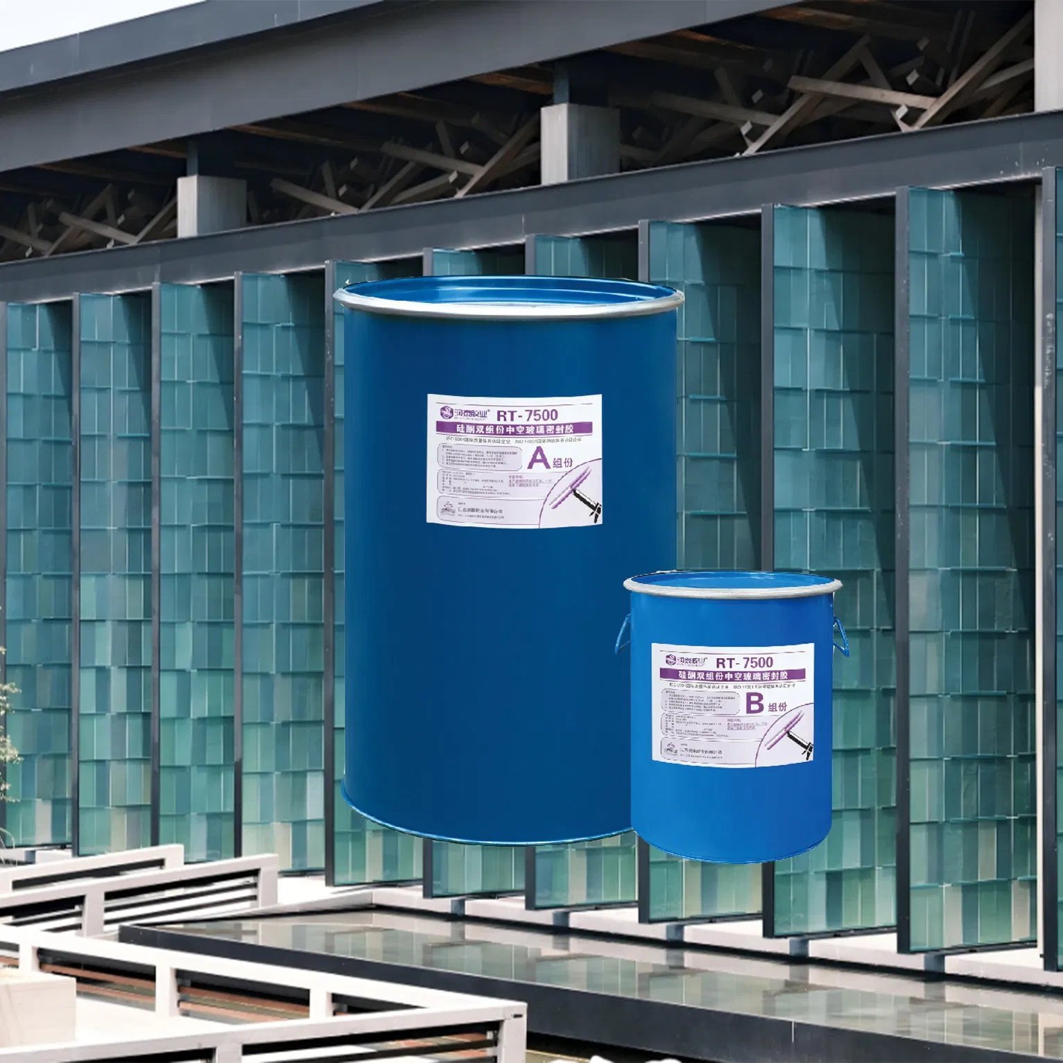 Runtai Igu Secondary Two Component Sealant with Strong Adhesion and Flexibility