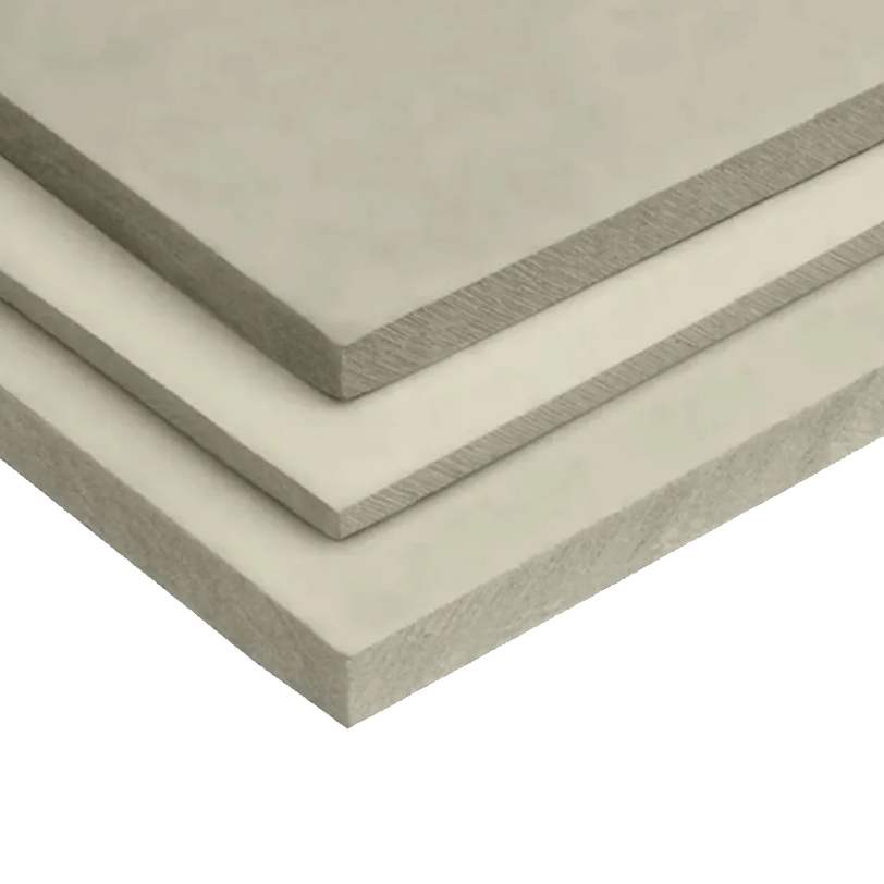 Waterproof Fire Resistant Insulation Gray Wall Cellulose Slab Construction Flat Integrated Plate Calcium Silicate Panel Ceiling Sheet Cement Fiber Board