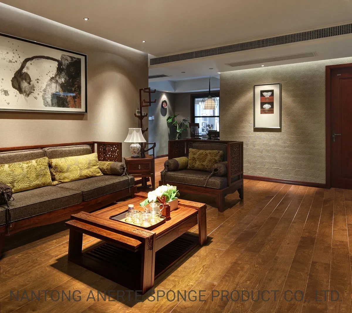 Timber Hybrid Hardwood Floor with Rigid Core and Padding