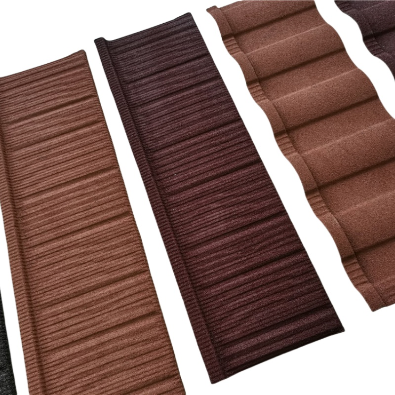 Factory Price Wholesale High Quality Metal Roof Tile Stone Coated Metal Roofing Sheet Building Material