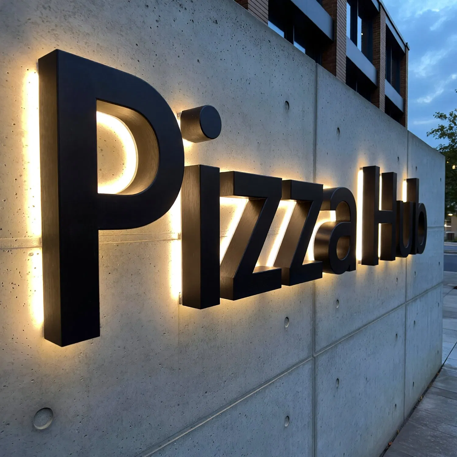 Customizable LED Sign with Bright Neon Lights for Events