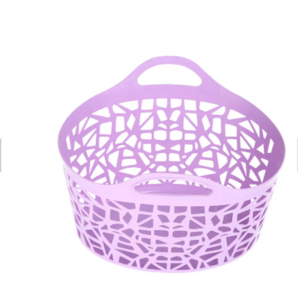 Cross Border Stackable Contemporary Bins Handled Containers Organization Storage Laundry Baskets