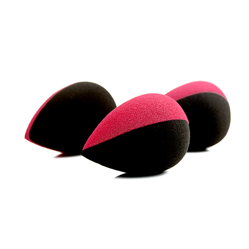 Latex Free Two Color Mixed Makeup Sponge Blender Cosmetic Blender Beauty Makeup Sponge