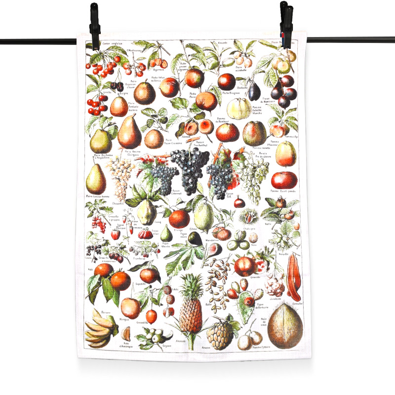 Manufacturer Wholesale Microfiber Cleaning Towel Custom Printing Waffle Tea Towels for Household Kitchen Cleaning Tea Towel