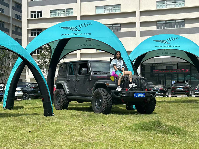 Inflatables Gazebo Canopy Fashionable Spider Event Tents Outdoor Wedding Party Marquee