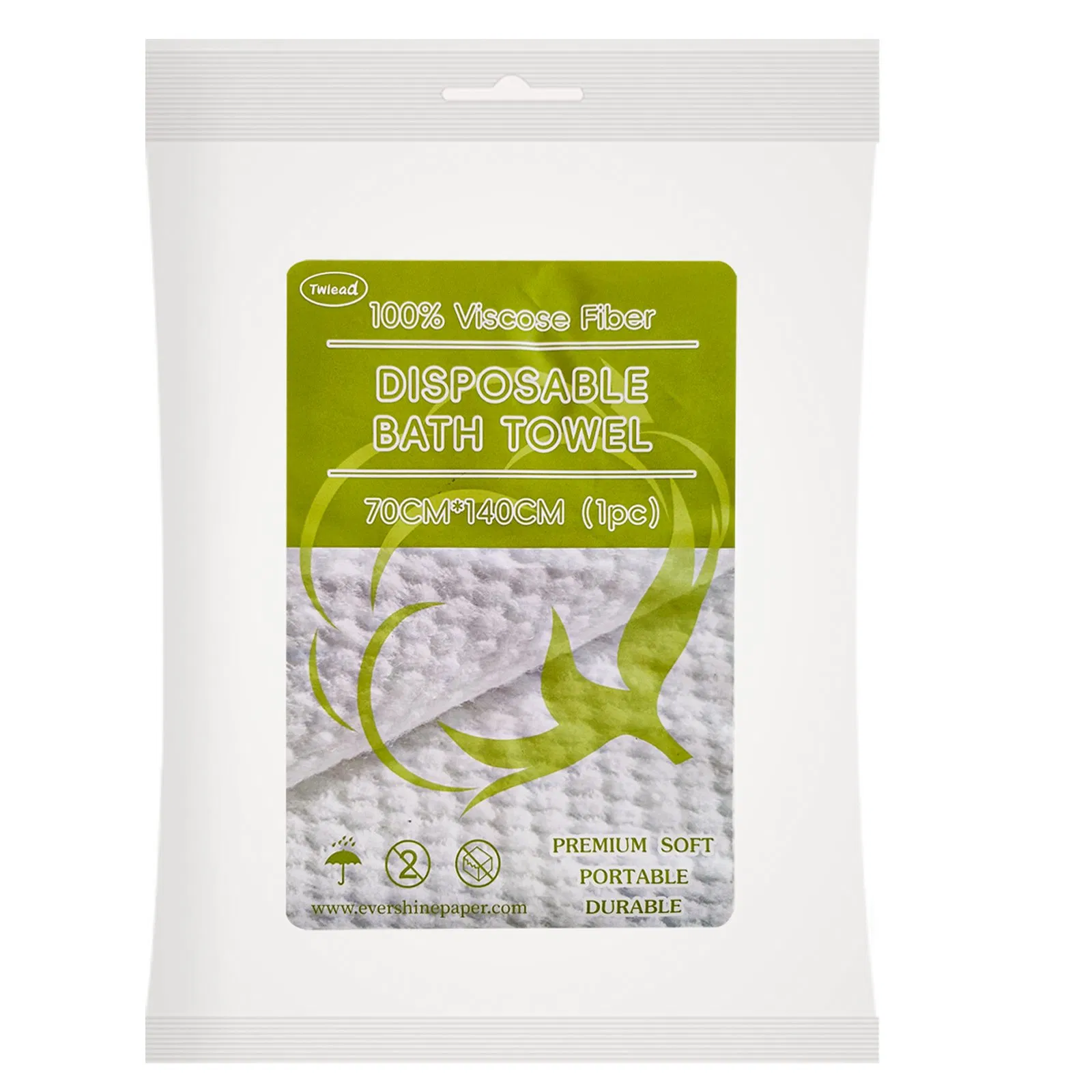 Portable Disposable Cleaning Multifunctional Body Hair/ Face/Body Bath Dry Towel for Beauty Salon/SPA/ Beach/Travel/ Gym
