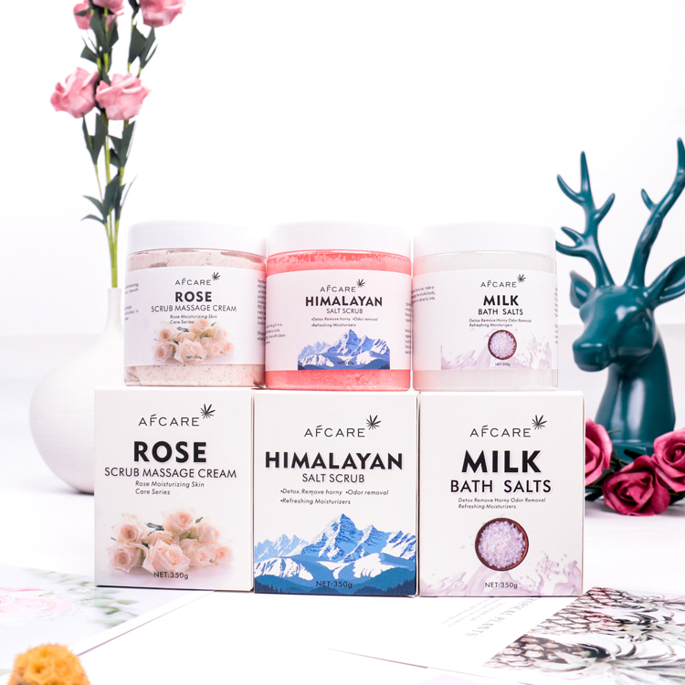 Private Label Skincare Beauty Wholesale Custom Logo Vegan Bath Cleansing Whitening Organic Exfoliating Body Scrub