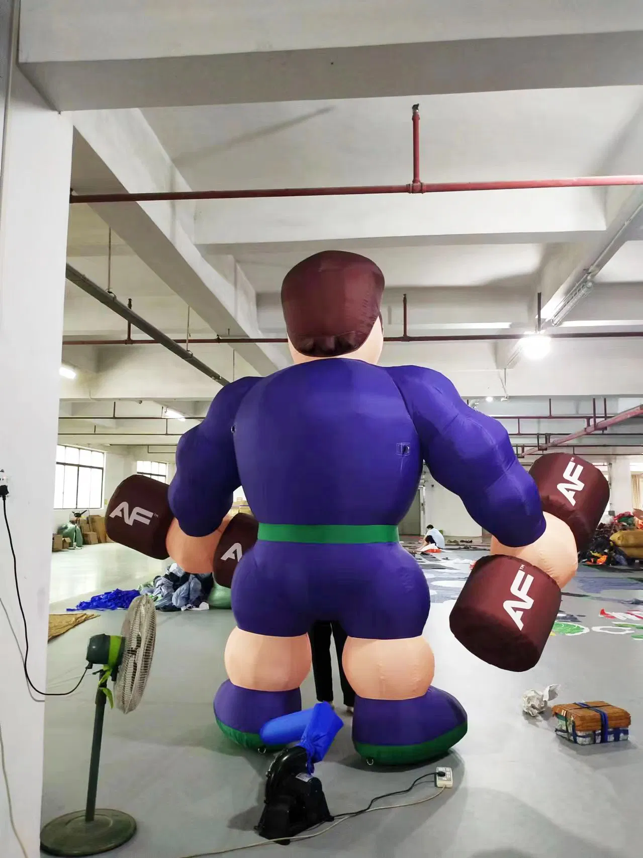 Advertising Inflatable Muscle Man for Outdoors Exhibition