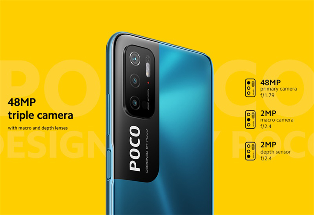 Global Version Poco M3 PRO 5g Mobile Phones Dimensity 700 90Hz 6.5 FHD+ Dotdisplay Dual SIM Card NFC Smartphone