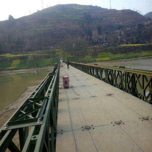 Efficient Installation Heavy-Load Bailey Bridge Versatile Heavy-Duty Steel Bailey Bridge