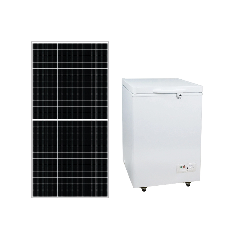 DC-Driven Quiet Solar Compact Inverter Chest Freezer