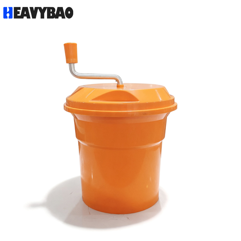 Heavybao Industrial Catering Hotel Restaurant Kitchen Vegetable Salad Manual Dryer Spinner