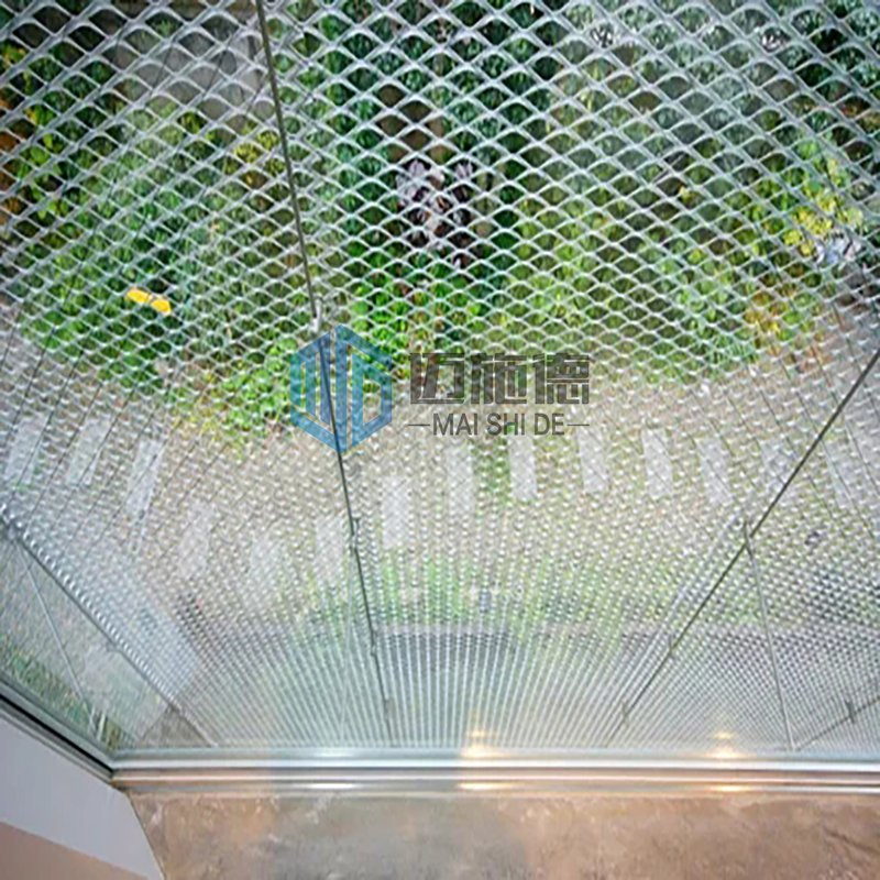 Custom Decorative Expanded Metal Mesh for Unique Architectural Designs
