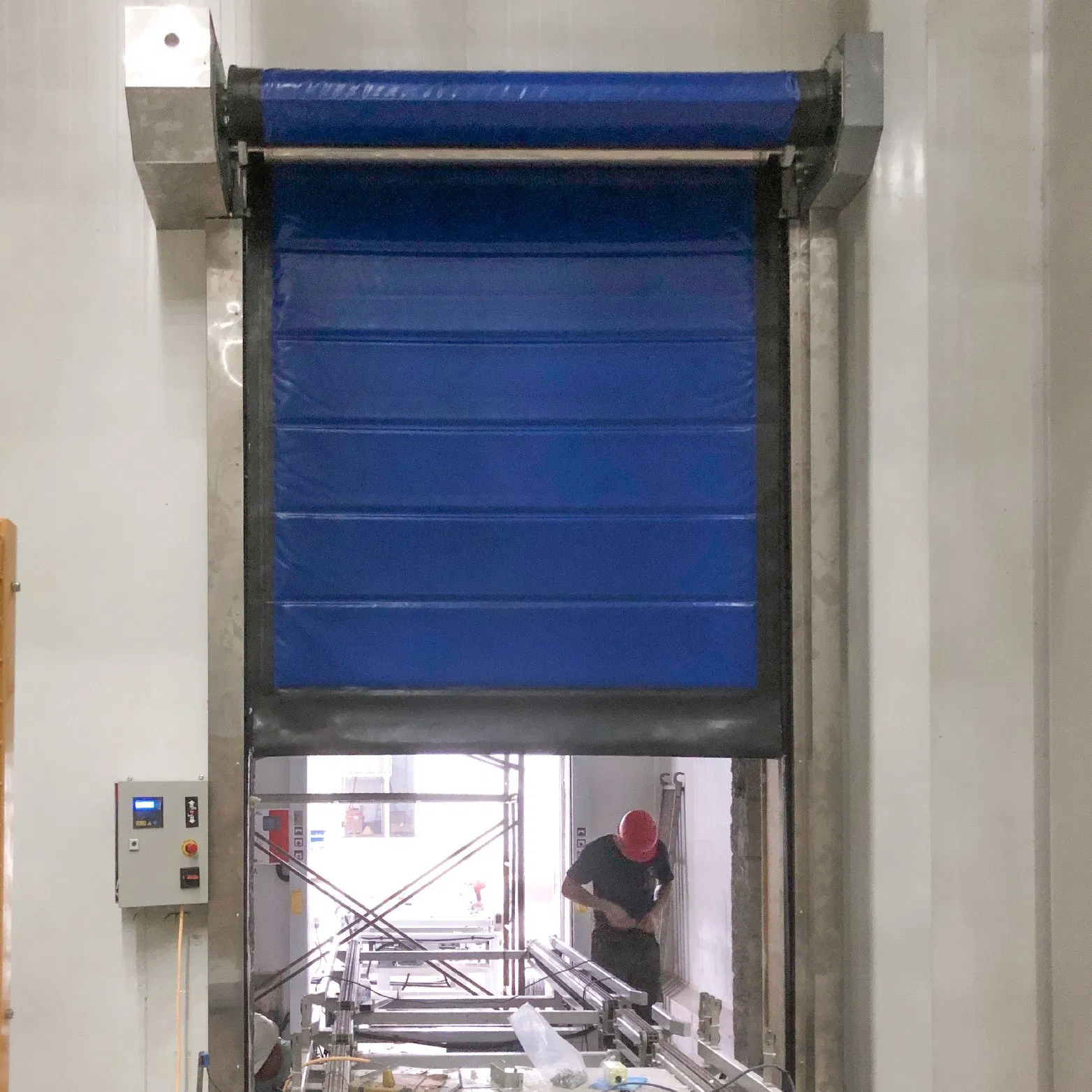 Cold Storage Door High Speed Rolling Shutter Door/Cool Room Insulation Freezer Door