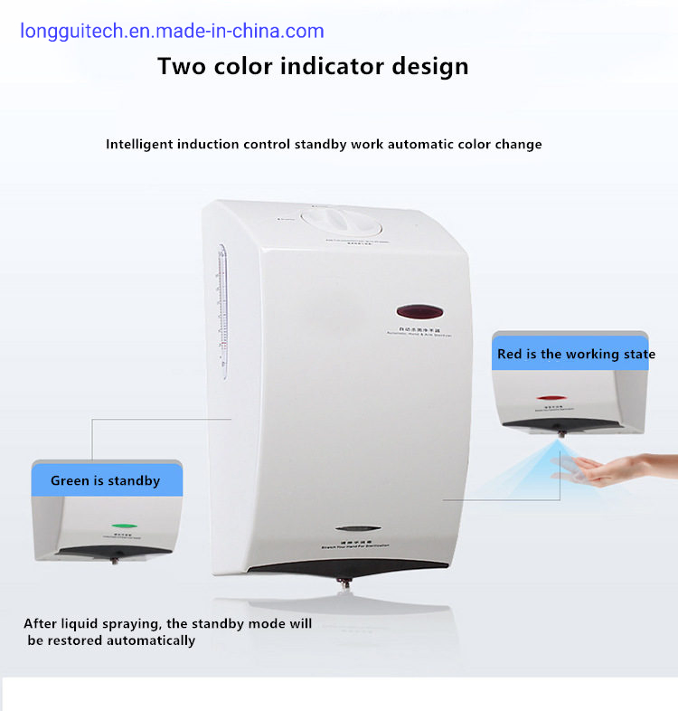 1500ml Automatic Hand Sanitizer Dispenser for Touchless Hygiene