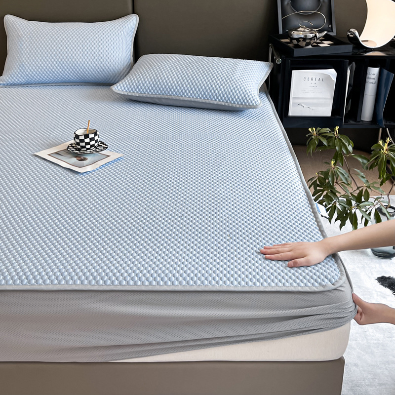 Soft Cooling Breathable Mattress Pad Washable Bamboo Protector Cover