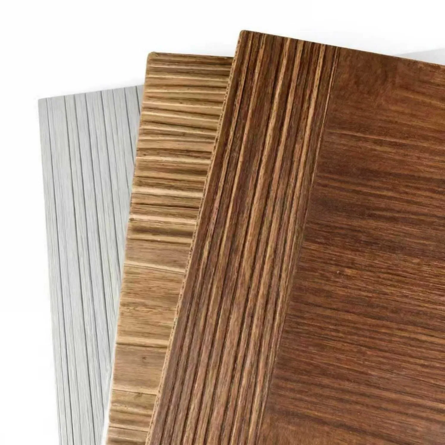 Non Asbestos Wood Texture Cement Board with Superior Water Resistance Passing 24 Hour Dampness Test No Droplets Visible