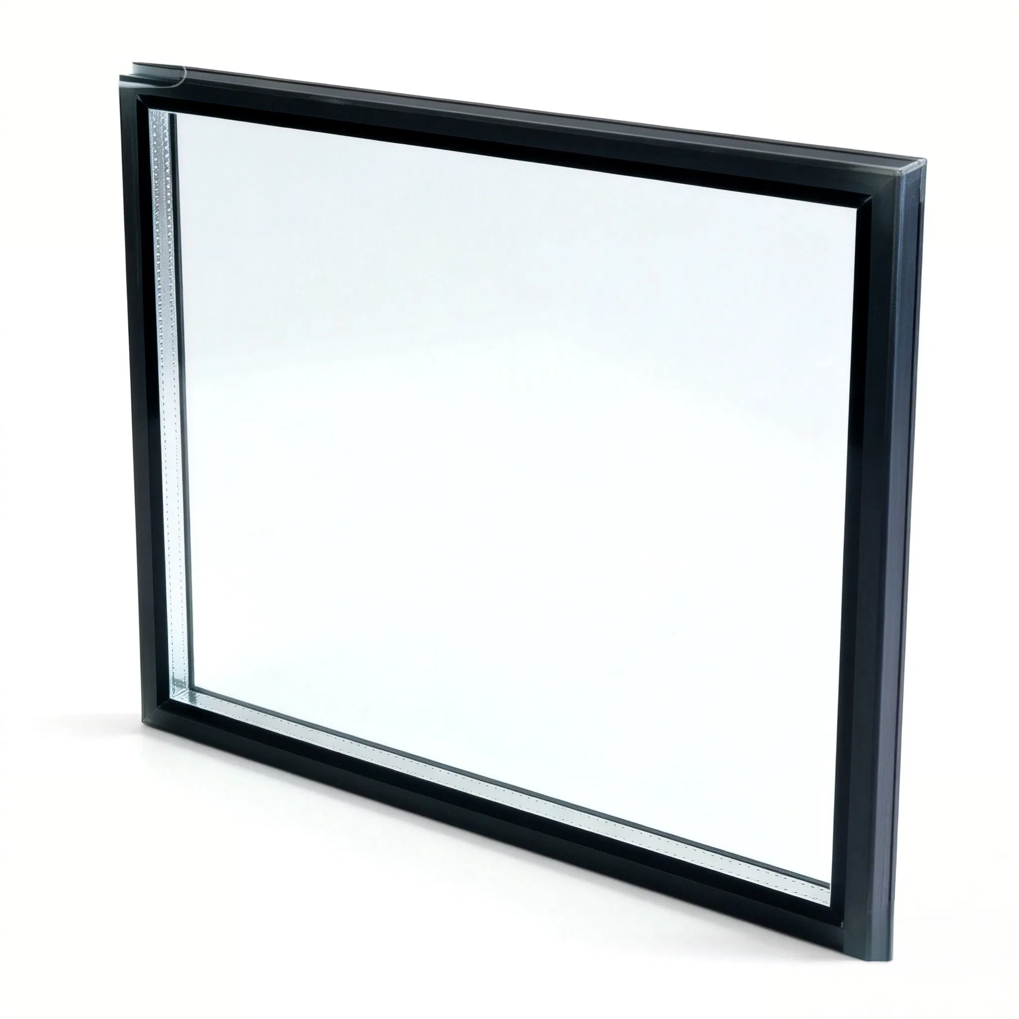 Large-Format Curtain Wall with Triple-Layered Tempered Insulated Glass; Customization Available.