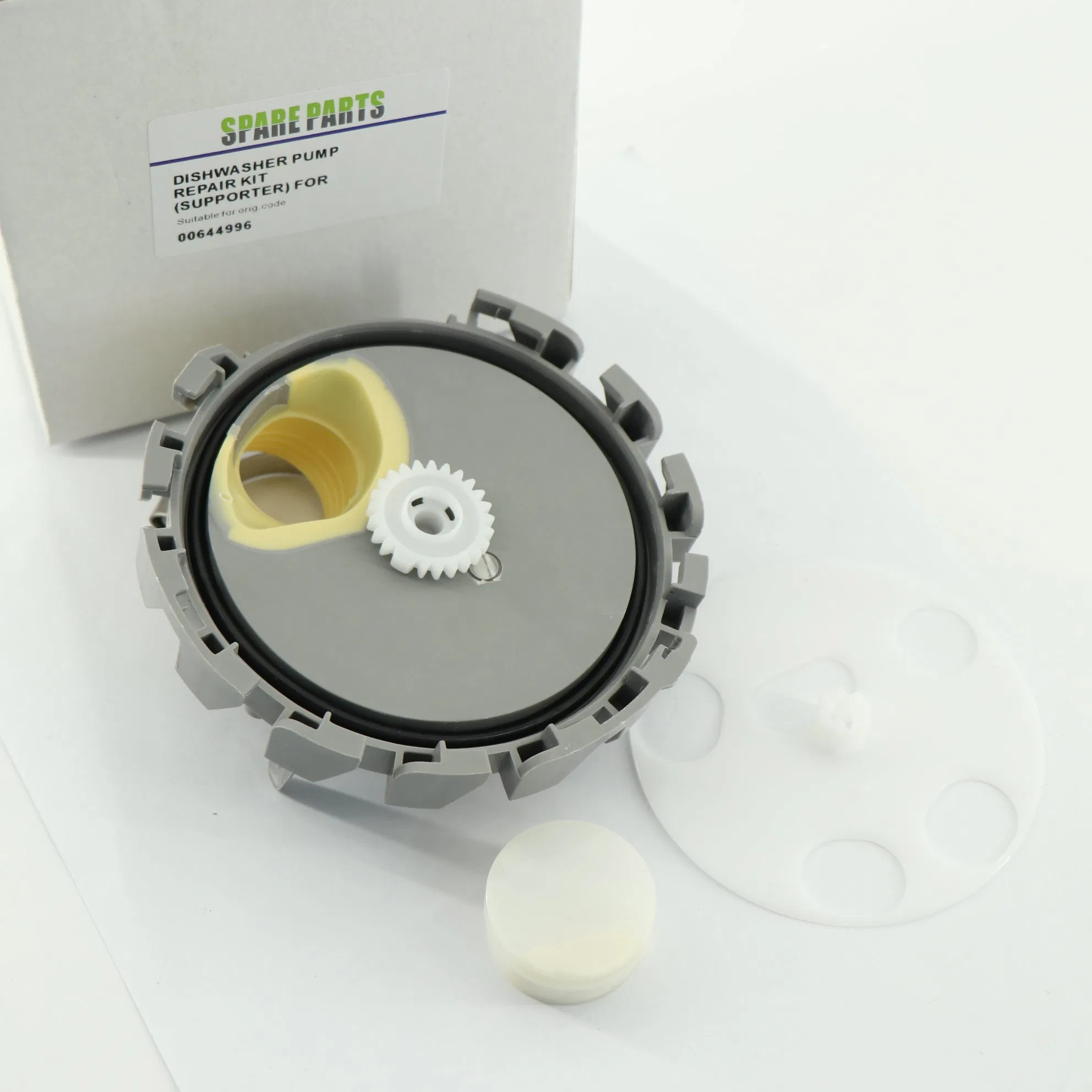 The Repair Kit for The Dishwasher Pump with Part Number 00644996 Includes a Bracket.