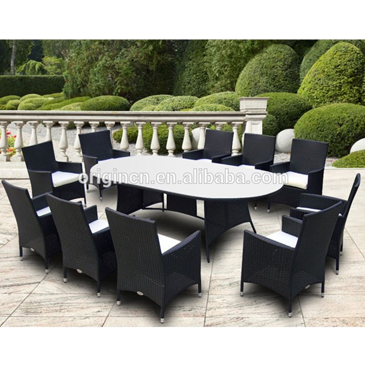 Набор для патио плетеный ротанг стол прямоугольный стулья