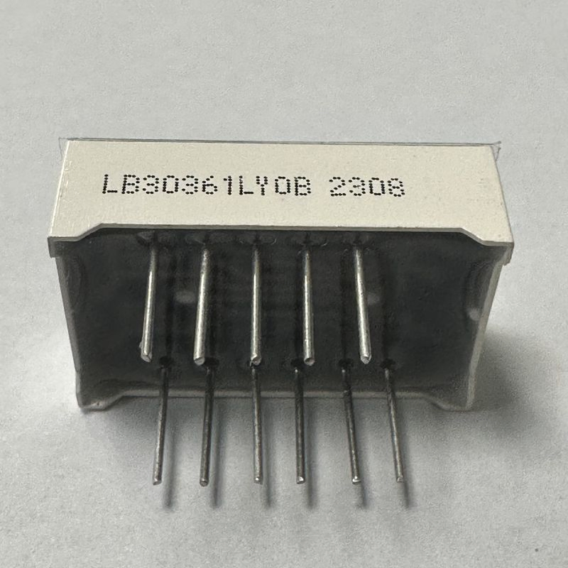 3 Digit Common Cathode 7-Segment LED Display for Home Application