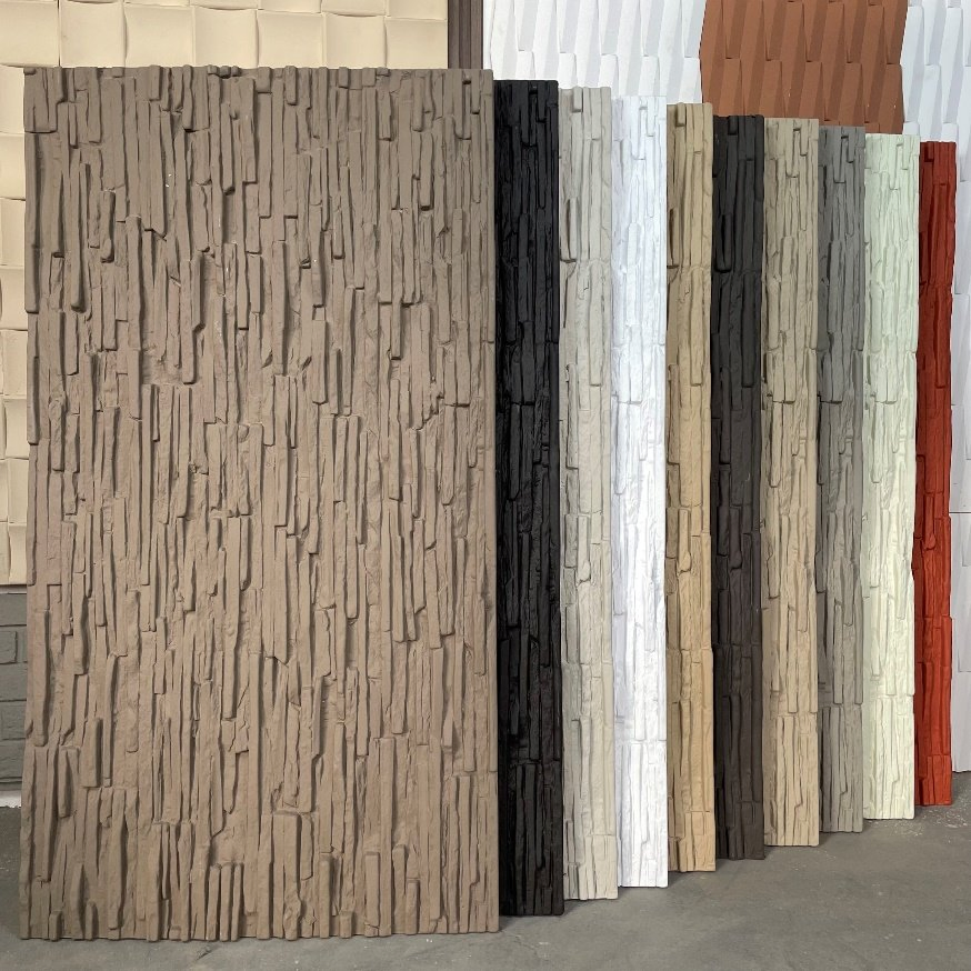 2026 New Design Interior Decoration Waterproof Artificial PU Faux Stone Wall Panel