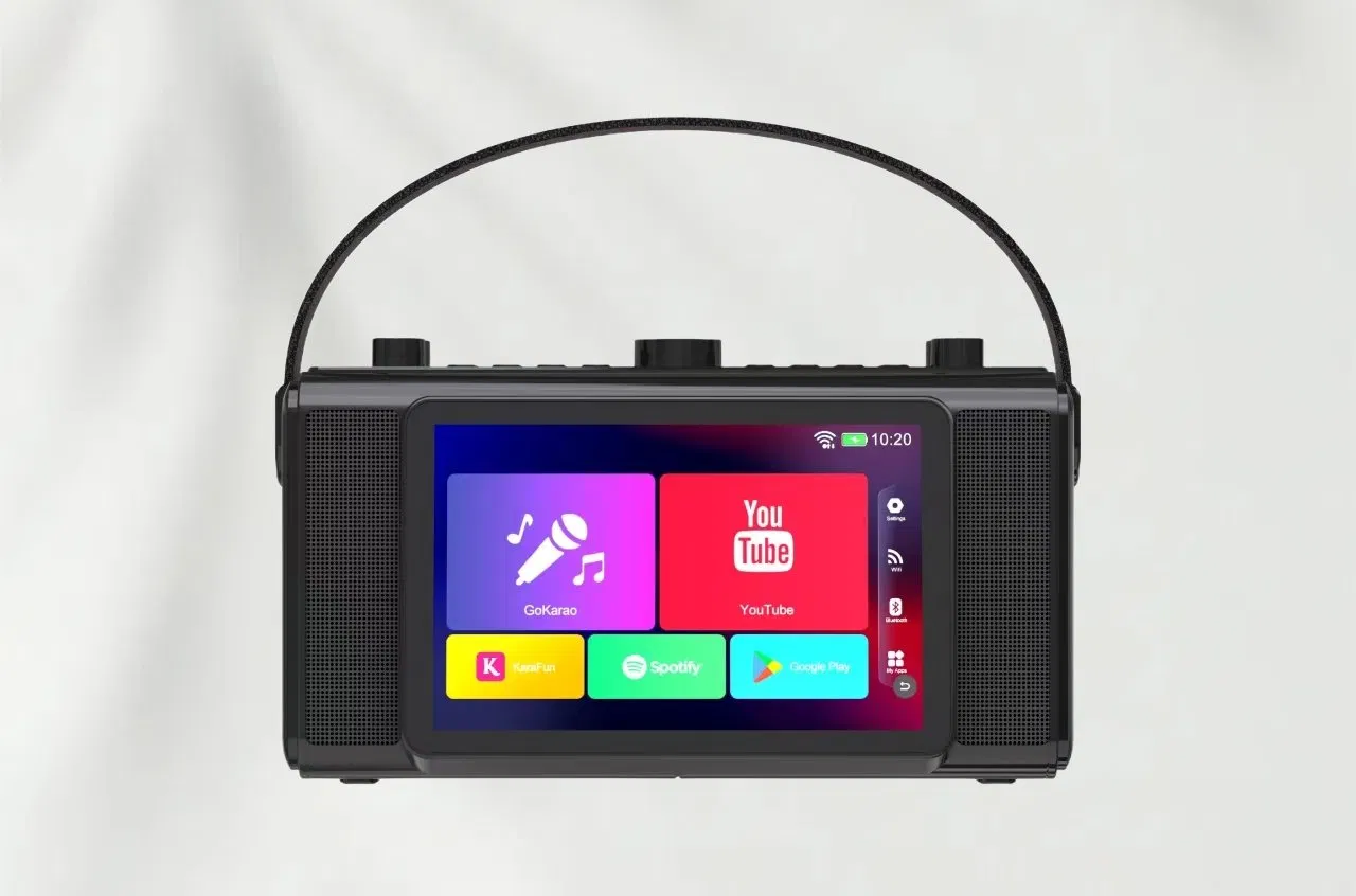 7'' Touch Screen Portable Karaoke Machine LCD Touch Screen