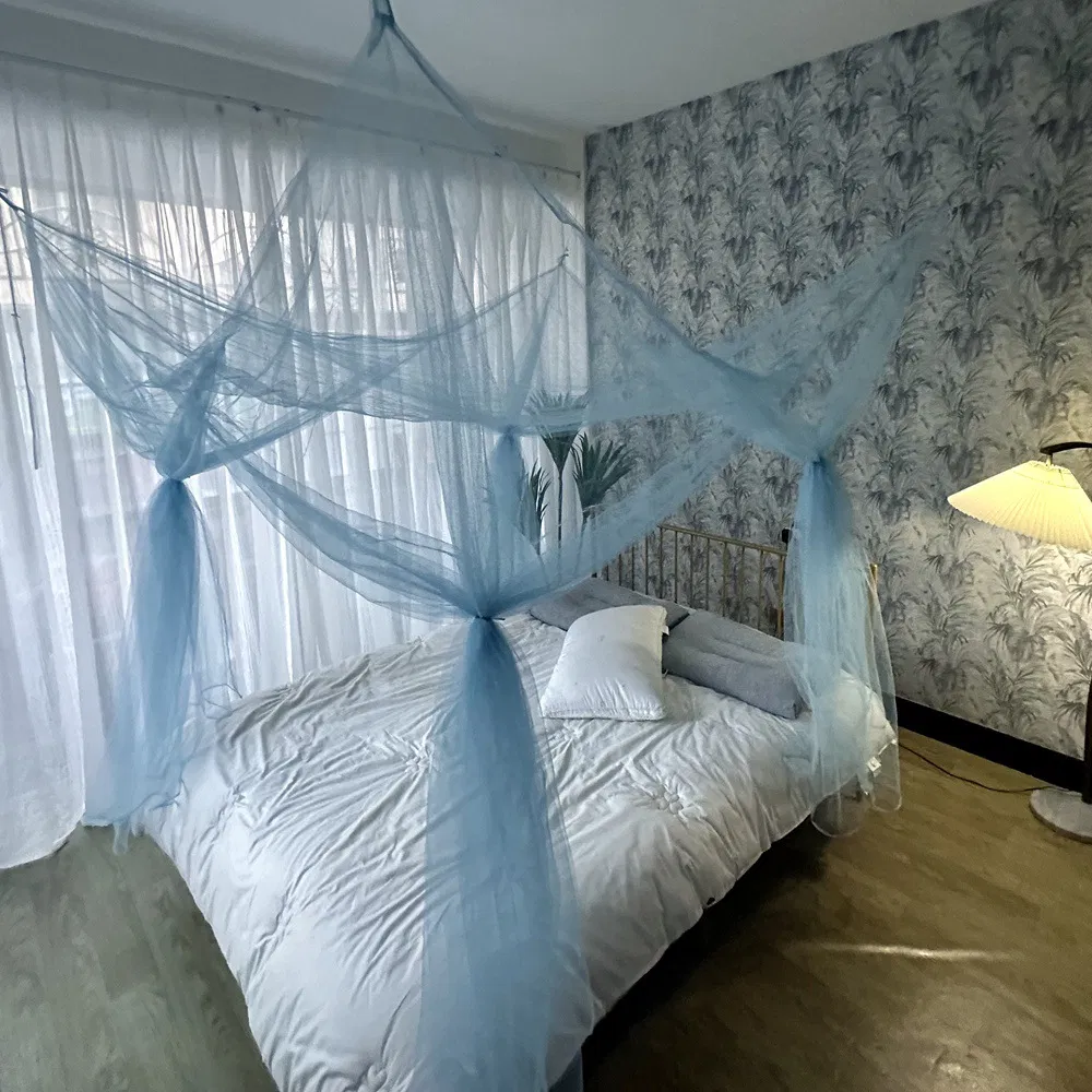 OEM Anti-Fall Household Bedroom Simple Double Bed One-Piece Zip Mosquito Nets