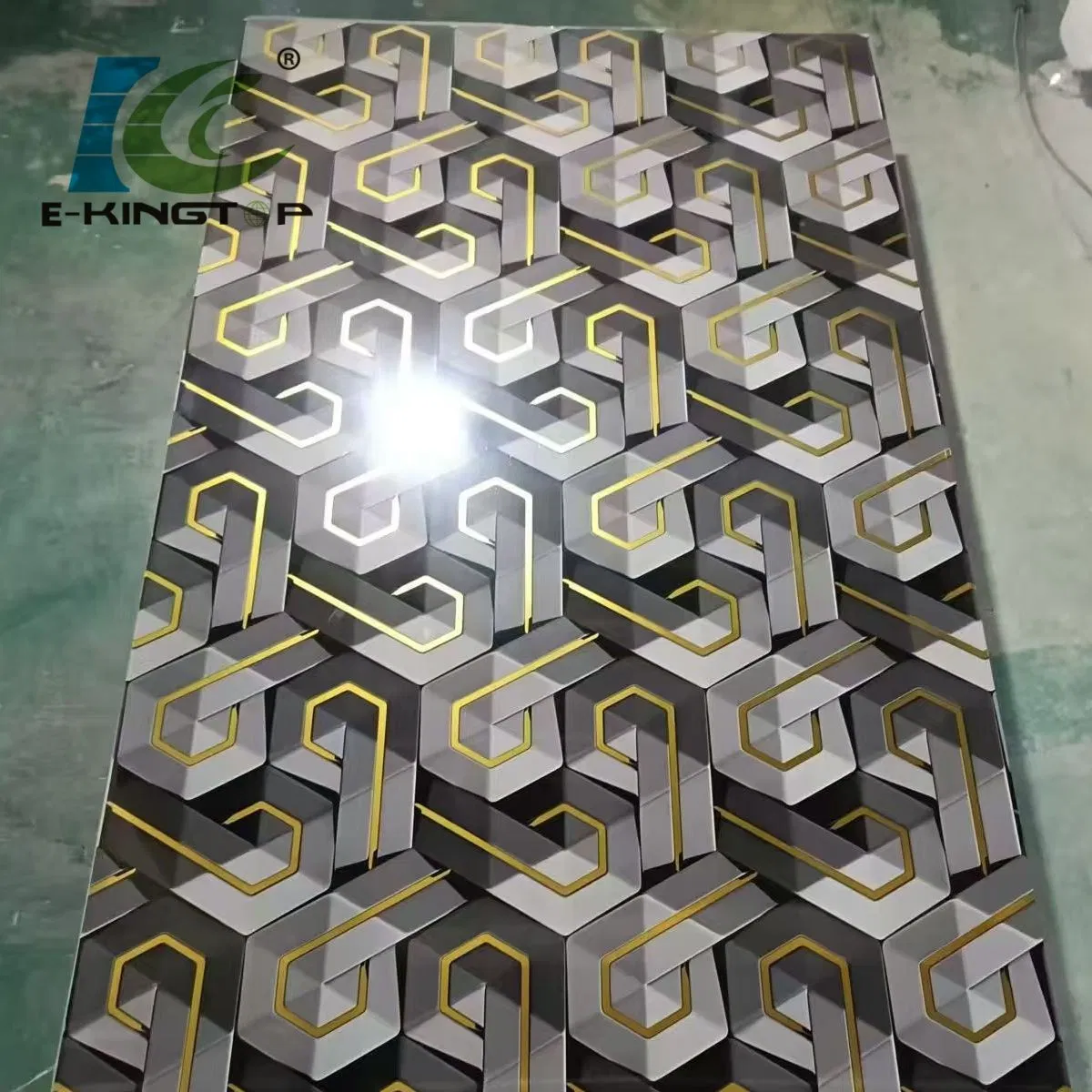 Easy Install Luxury 3D UV PVC Marble Wall Panel/PVC Marble Sheet Board/PVC Wall