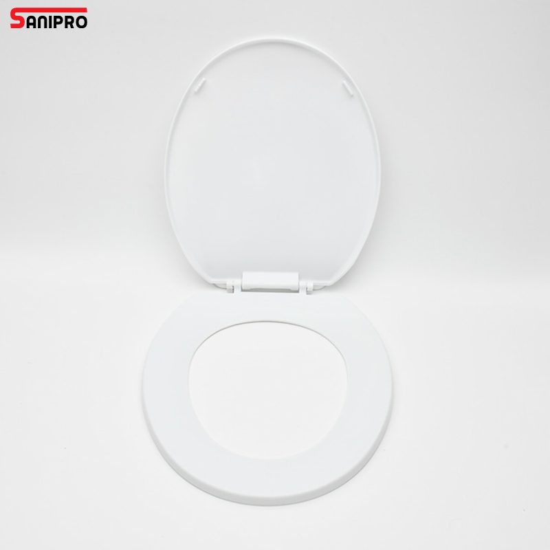 Sanipro Best Selling High Quality Low Price Easy Installation White Color Toilet Seat Lid