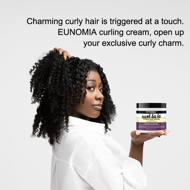 Cangty OEM/ODM Professional Natural Men's Strong Hold Heat Protection Curl Defining Cream with Argan Oil & Keratin for Curly Hair Care