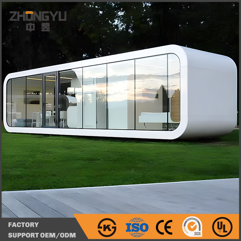 Apple House Modern Capsule Modular Living Prefabricated Cabin