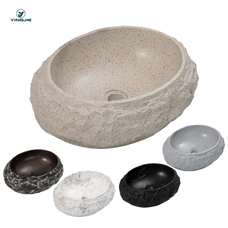Раковина из искусственного камня для ванной комнаты