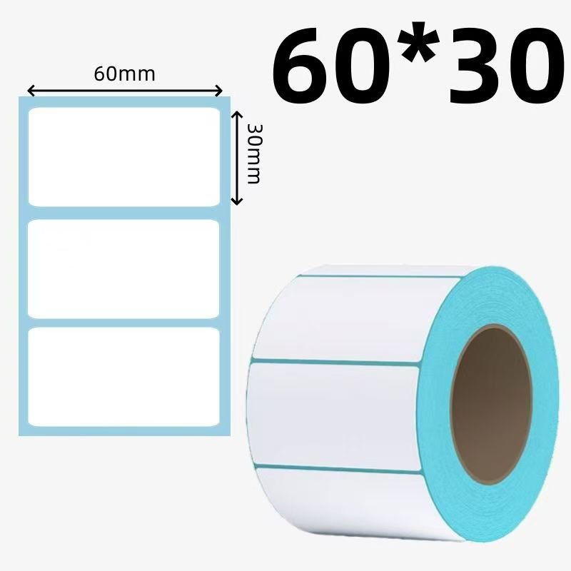 Dymo Thermal Labels Roll No Smudge Fade Resistant Clear Image