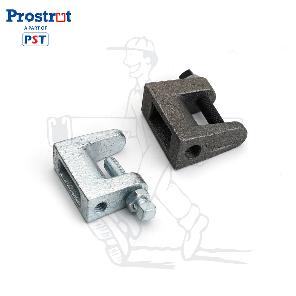 Zinc Plated M6 M8 M10 M12 Wide Mouth Top Beam Clamp
