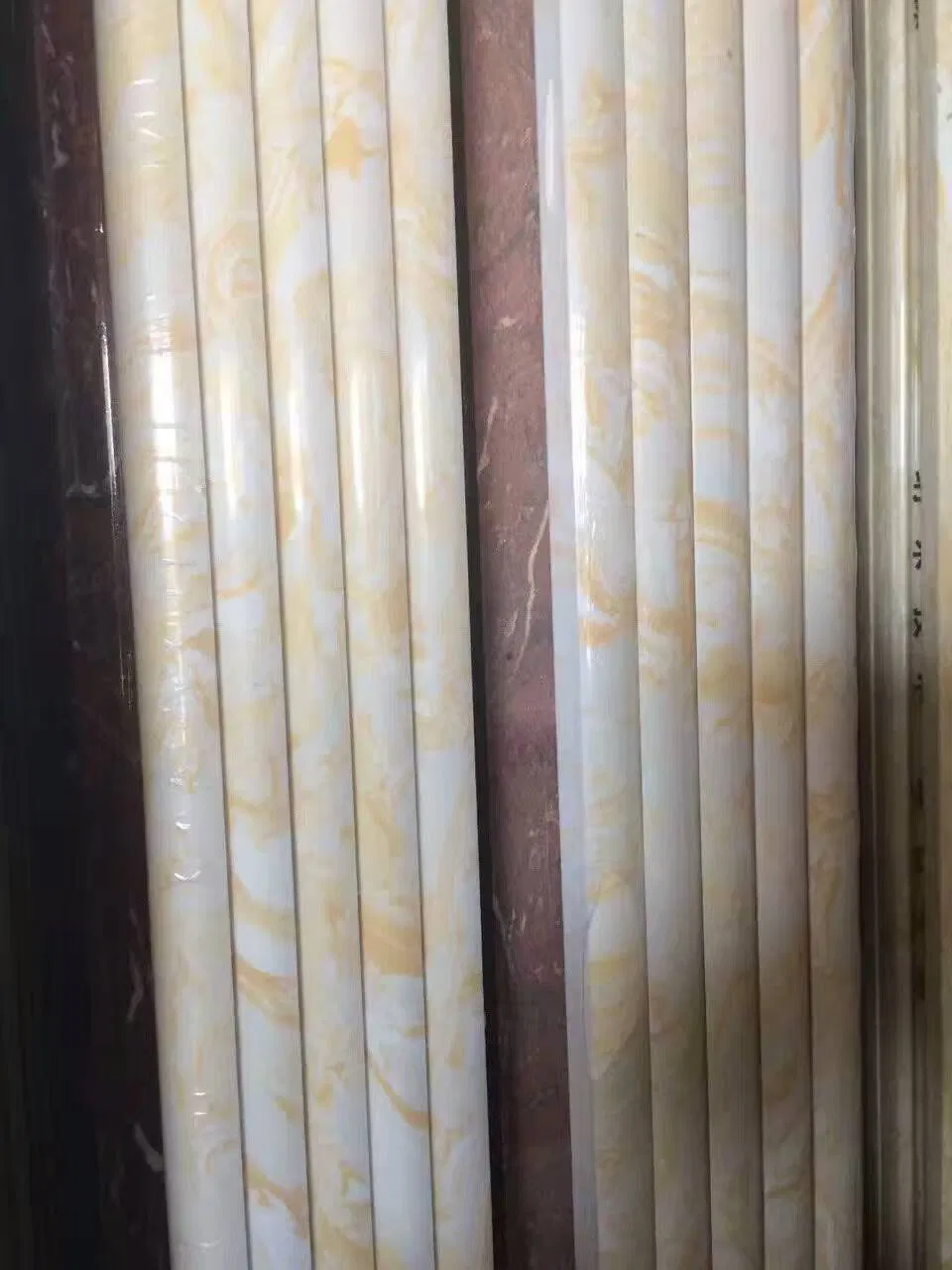 Full Body Marble Stone Trim Cornor Interior Corner Decoration Marble Liner 20mm*2.7m