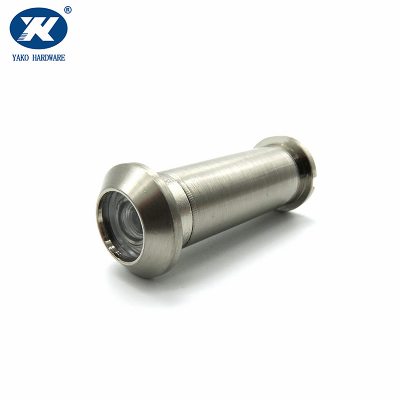 160 Degree Wide Angle Glass Lens Brass Door Viewer