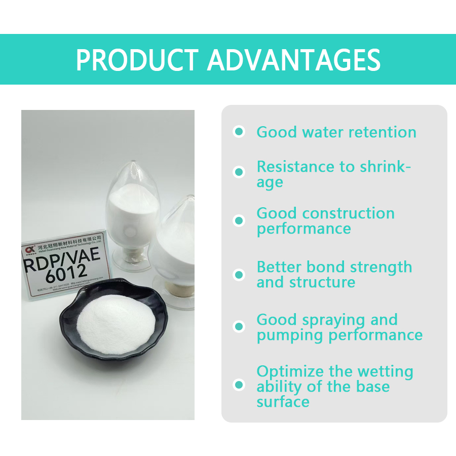 Factory Supply Industrial Chemicals Construction Adhesive Chemicals Building Mortar Rdp Redispersible Polymer Powder