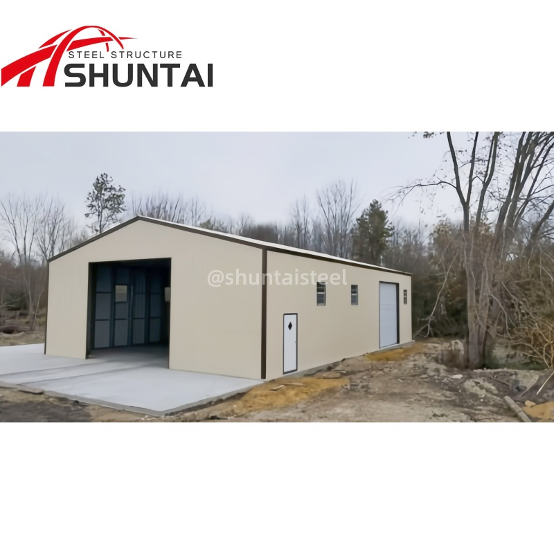 Height 12m Light Steel Prefabricated Shed Building Metal Factory Large Workshop Steel Frame Steel Structure Warehouse