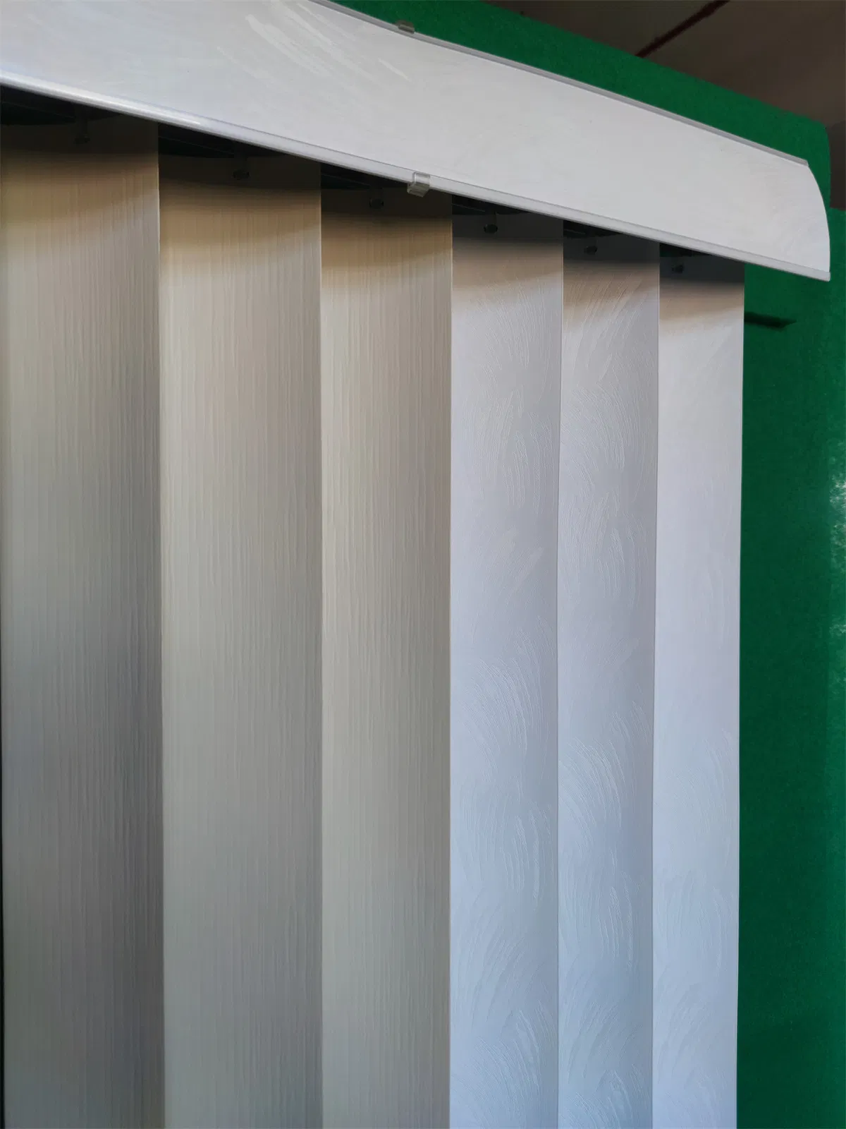 Large Window Use Indoor 89mm 3.5inch PVC Slat Vertical Blinds
