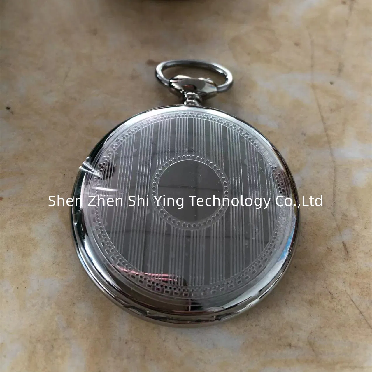 Custom Antique Stainless Steel Pocket Watches with Chain (47mm)