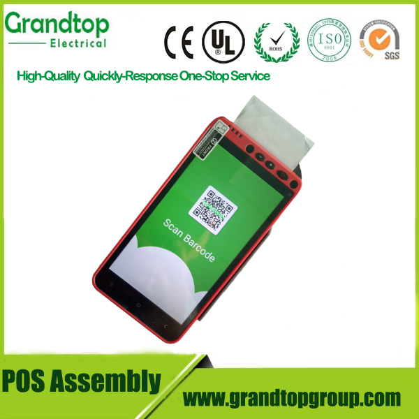 All in One Android Handheld Smart POS with Charging Base/Barcode Scanner/Printer