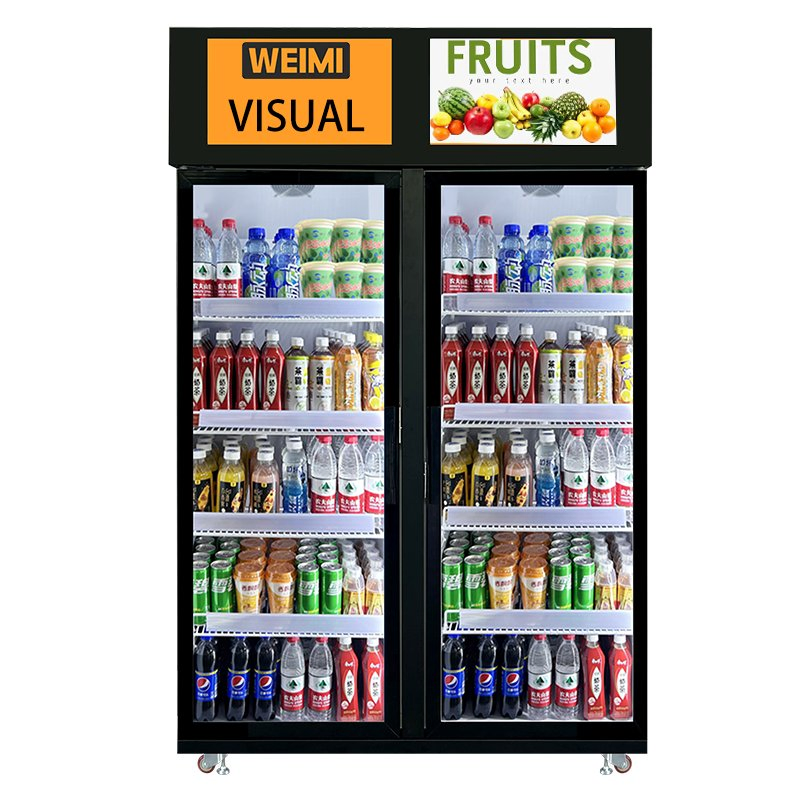 Weimi Smart AI Vending Machine - Environmental-Friendly, Self-Developed Algorithm, R290 Refrigerant for Food & Beverage