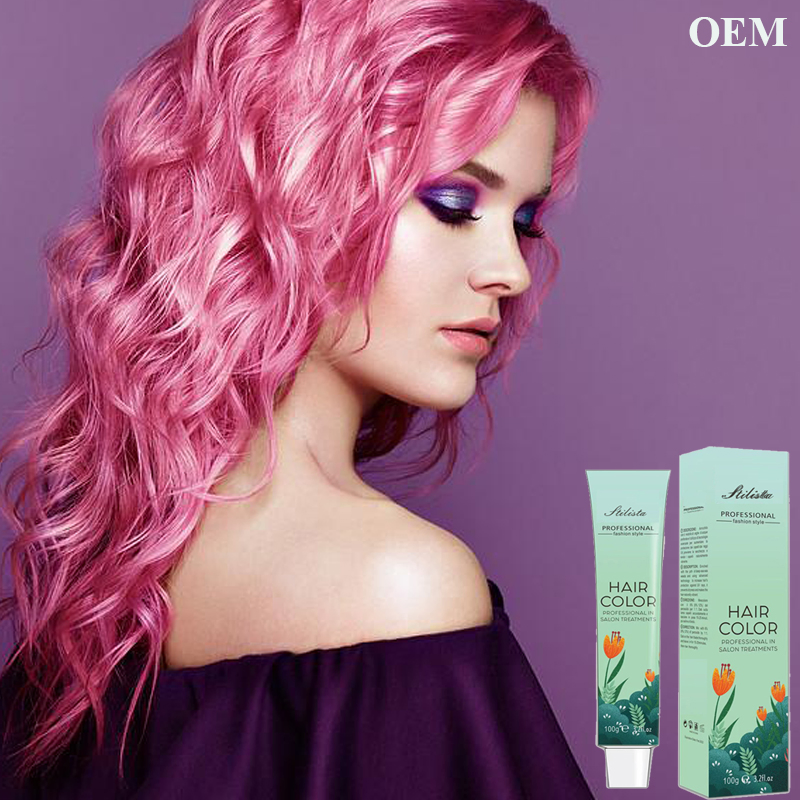 100ml 55colors Low Ammonia Salon Use Wholesale Price Organic Hair Dye
