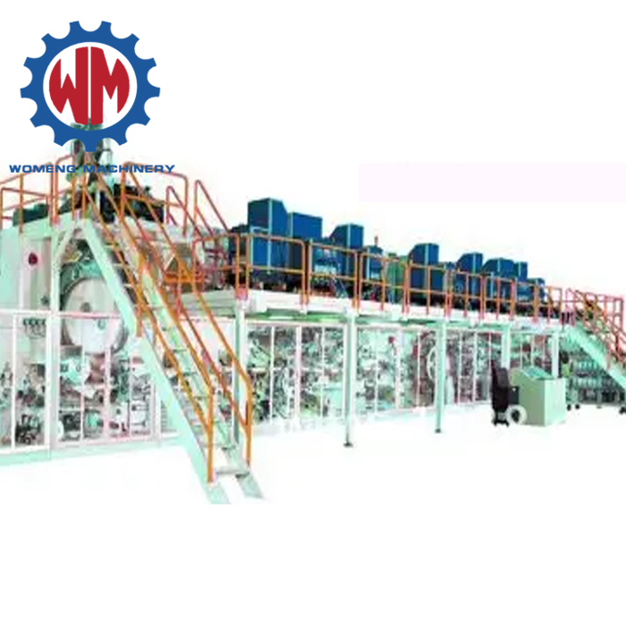 Full Servo Hot Medical Mattress Production Line Changing Pad Machine