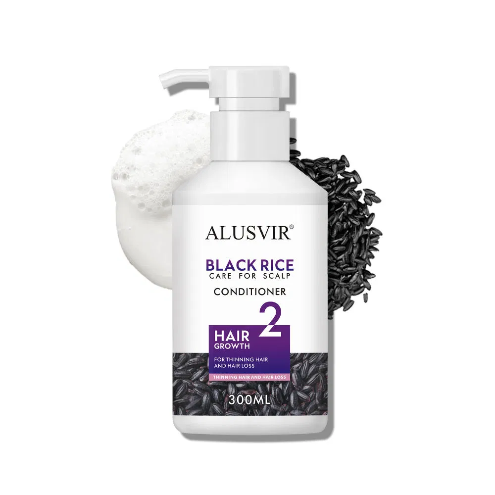 Organic Black Rice Biotin Keratin Castor Oil Hair Growth Nourishing Hair Conditioner