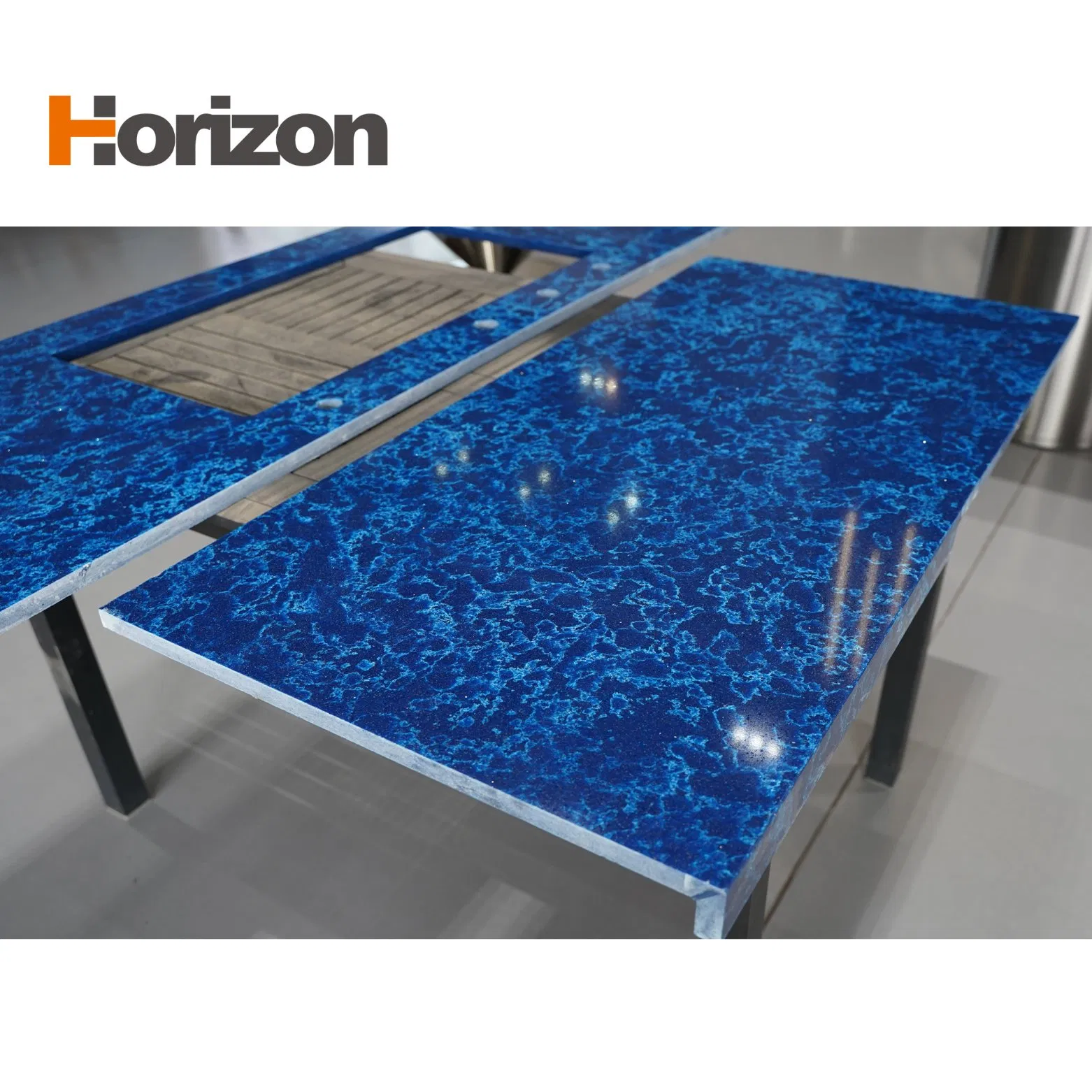 New Design Jade Quartz Stone Natural Marble Look Stain & Scratch Resistant for Kitchen Countertops