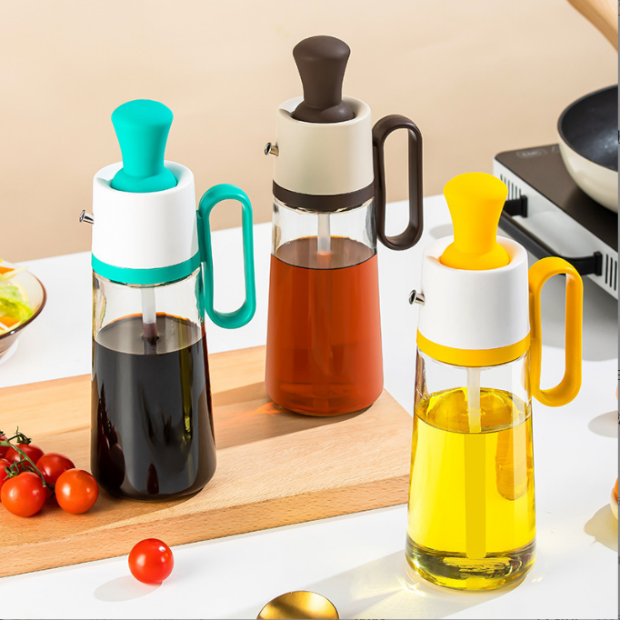 Wholesale New Empty Glass Oil Bottles Dispenser for Sale