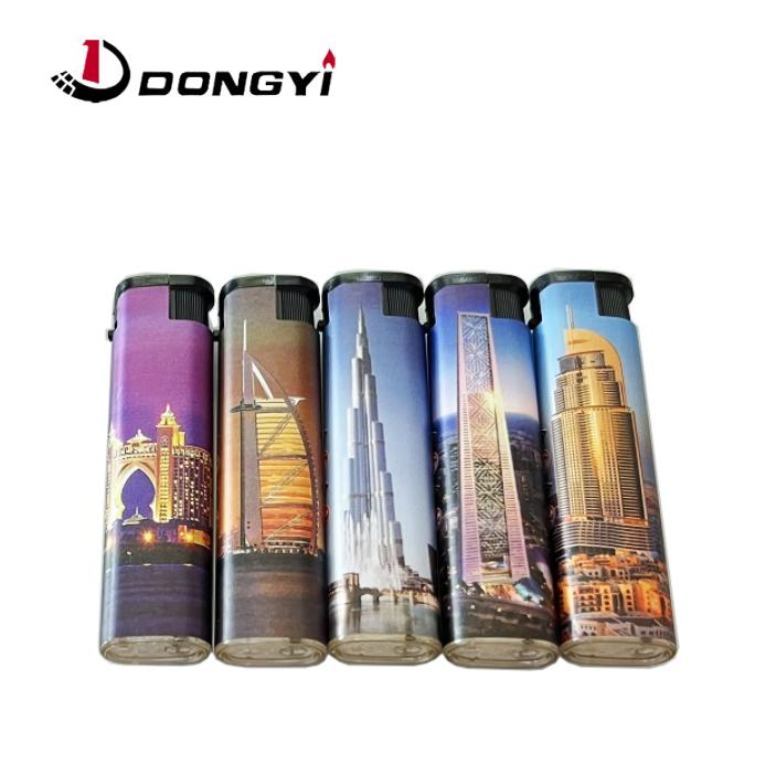 2024 New Fashionable Customizable Stable Flame Windproof Classic Lighter Promotional Price ISO9994 Dy-F028